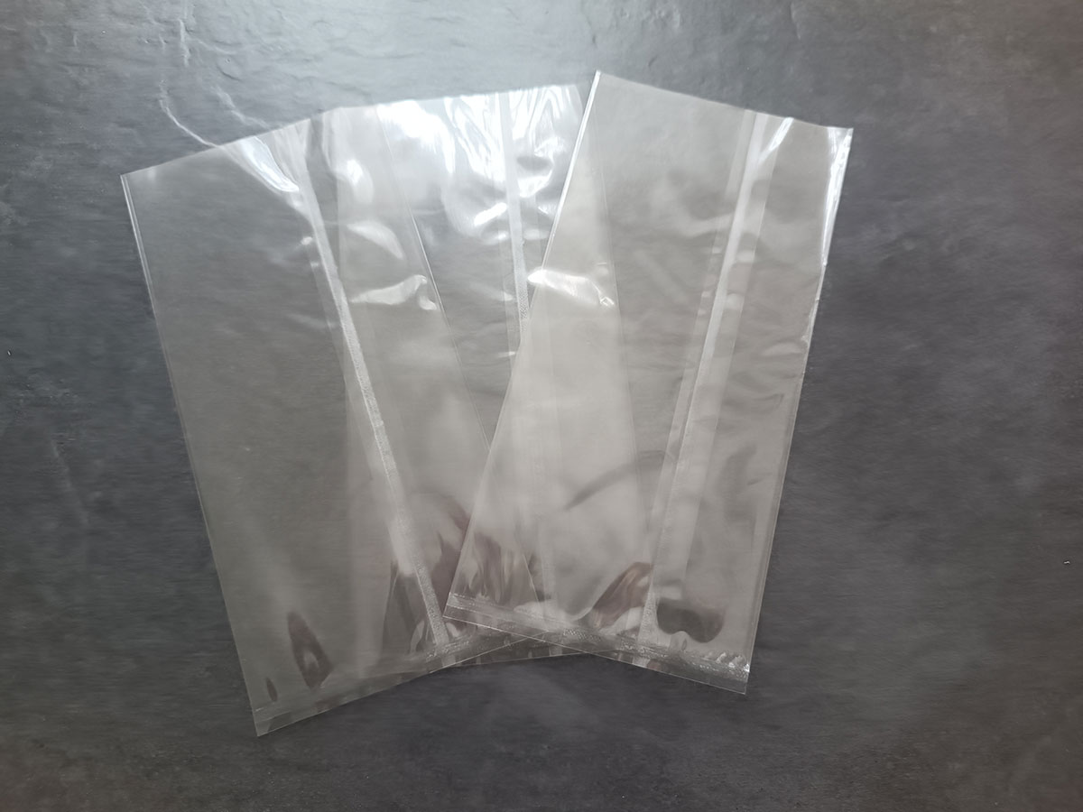 Cellophane flat bags 80x160mm