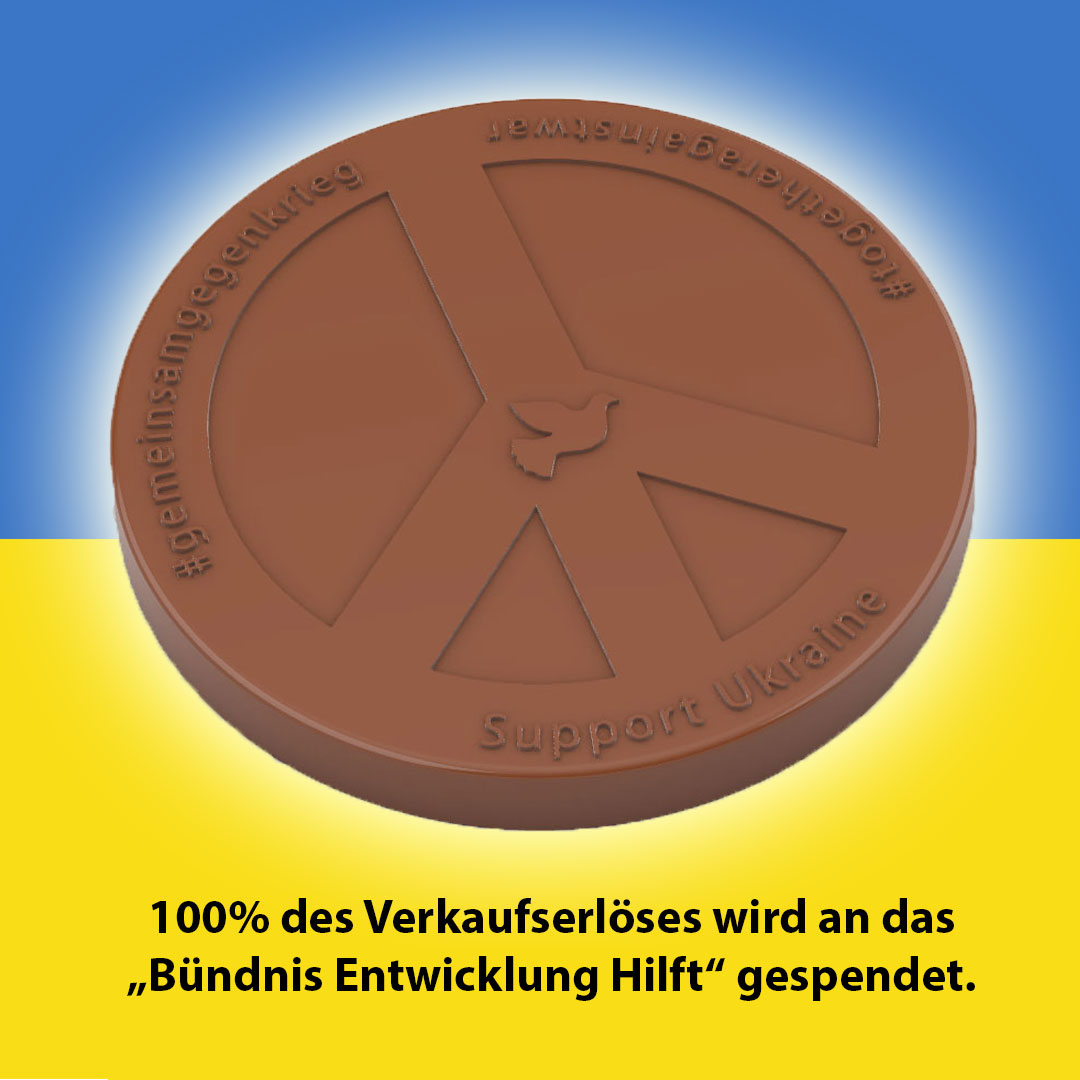 Support Ukraine Schokoladenform