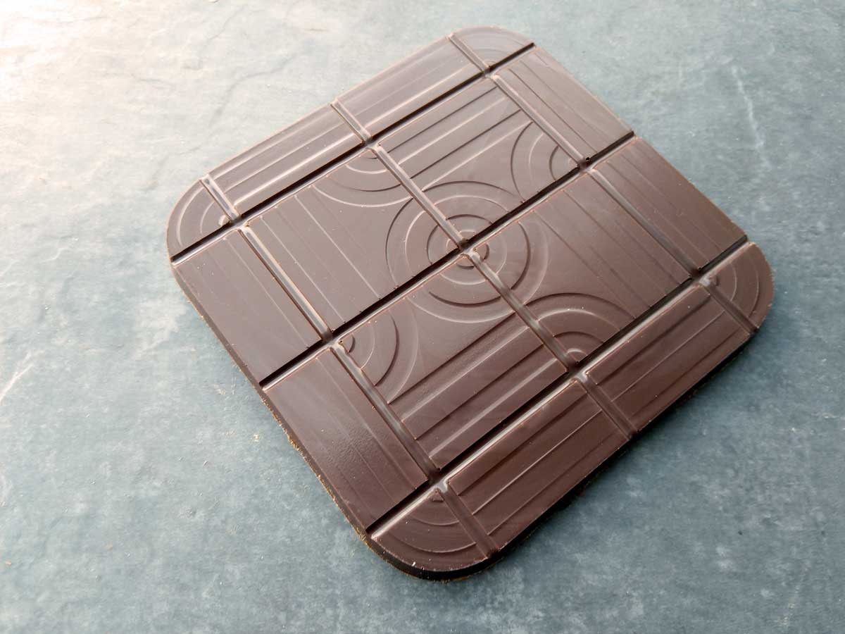Chocolate tablet retrodesign