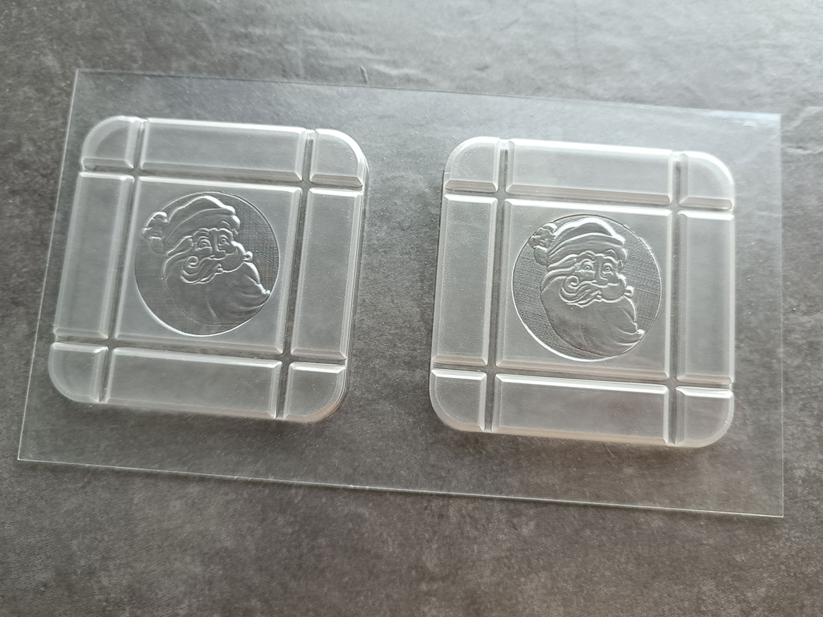 Father Christmas chocolate mould mini 