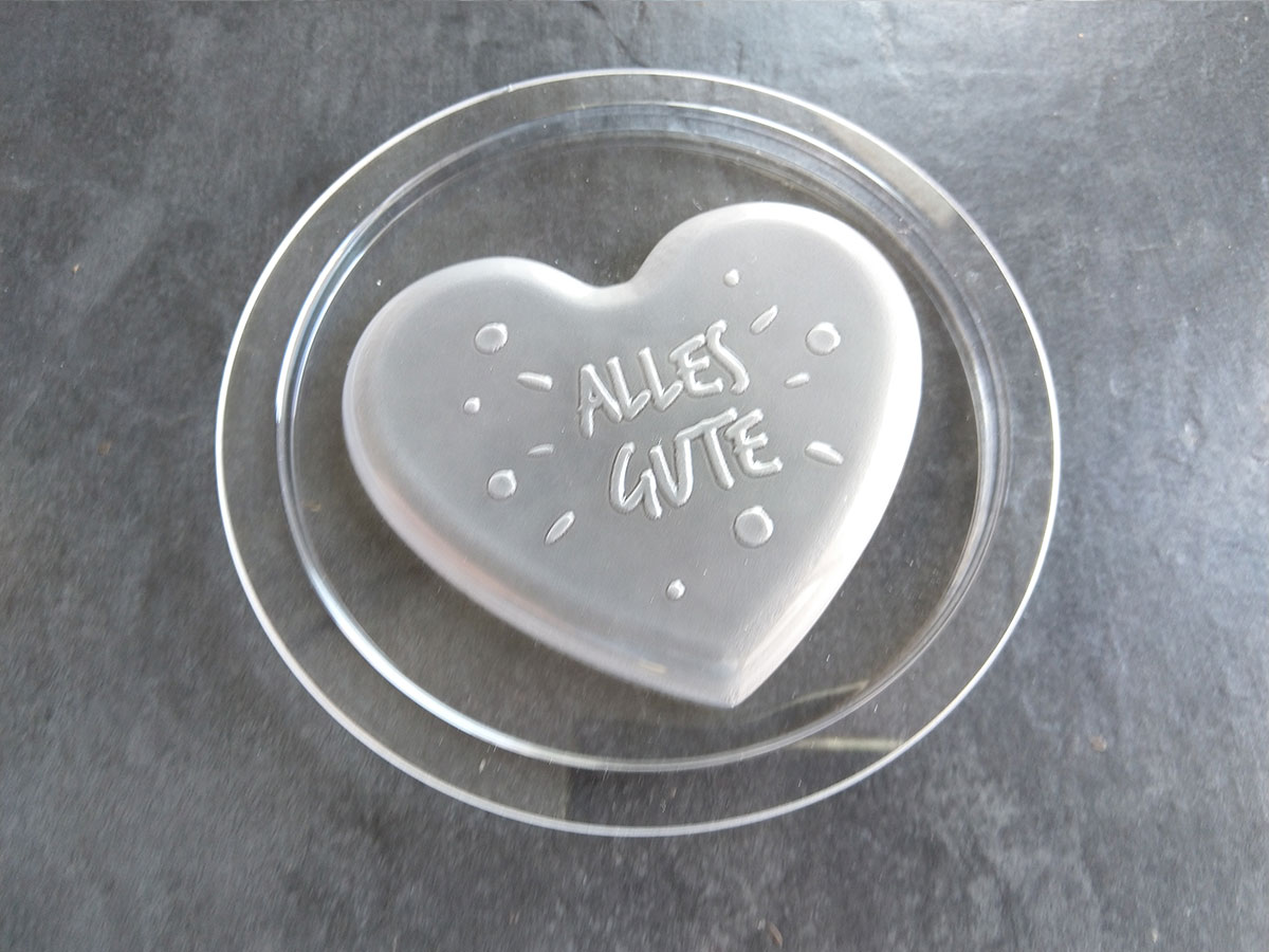 Chocolate Mould "Alles Gute"
