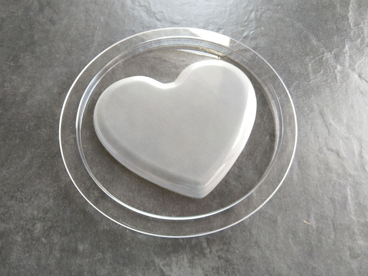 Chocolate mould heart