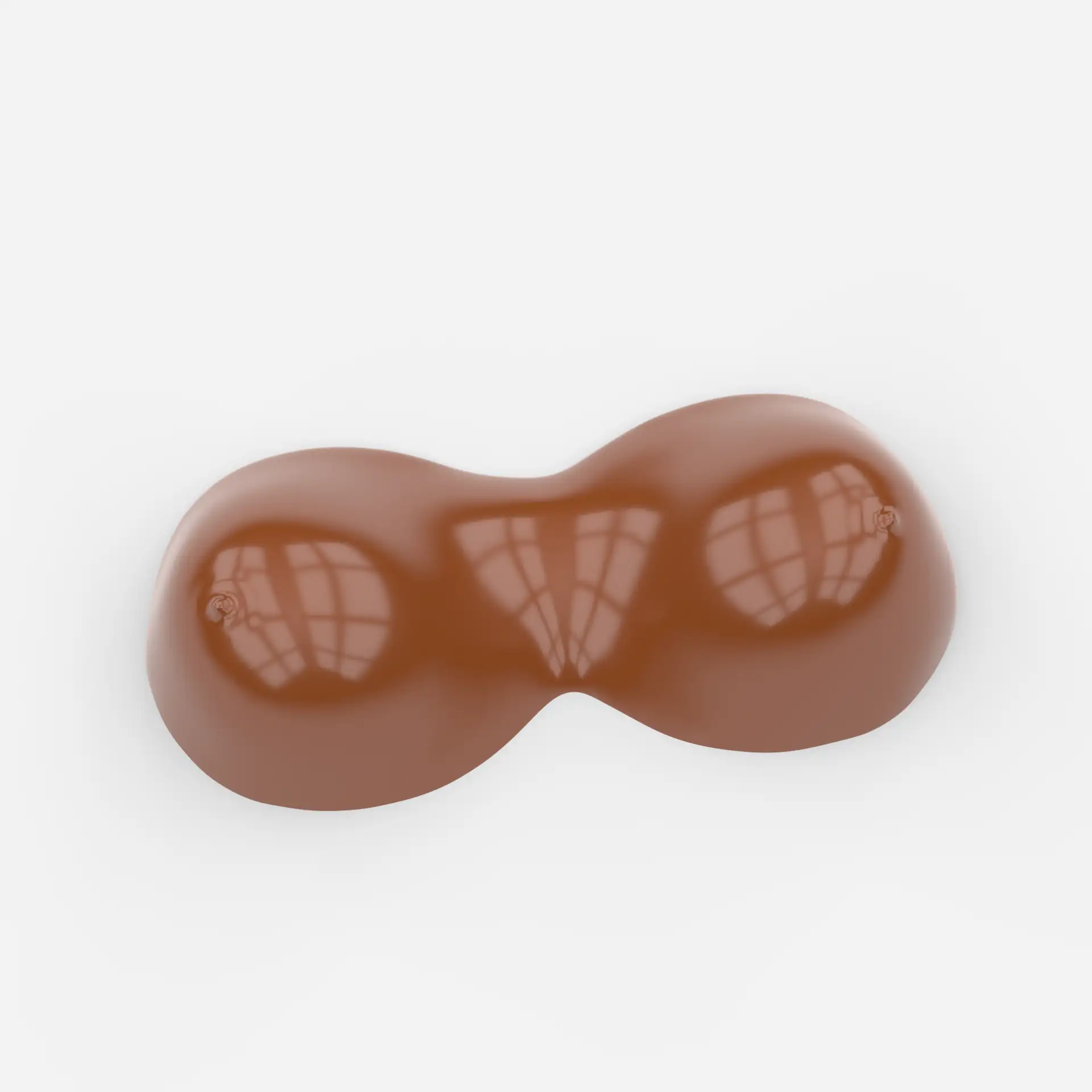 Zwölf kleine Schokoladen in Busenform – erotisch & humorvoll
